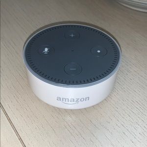 White Amazon Alexa
